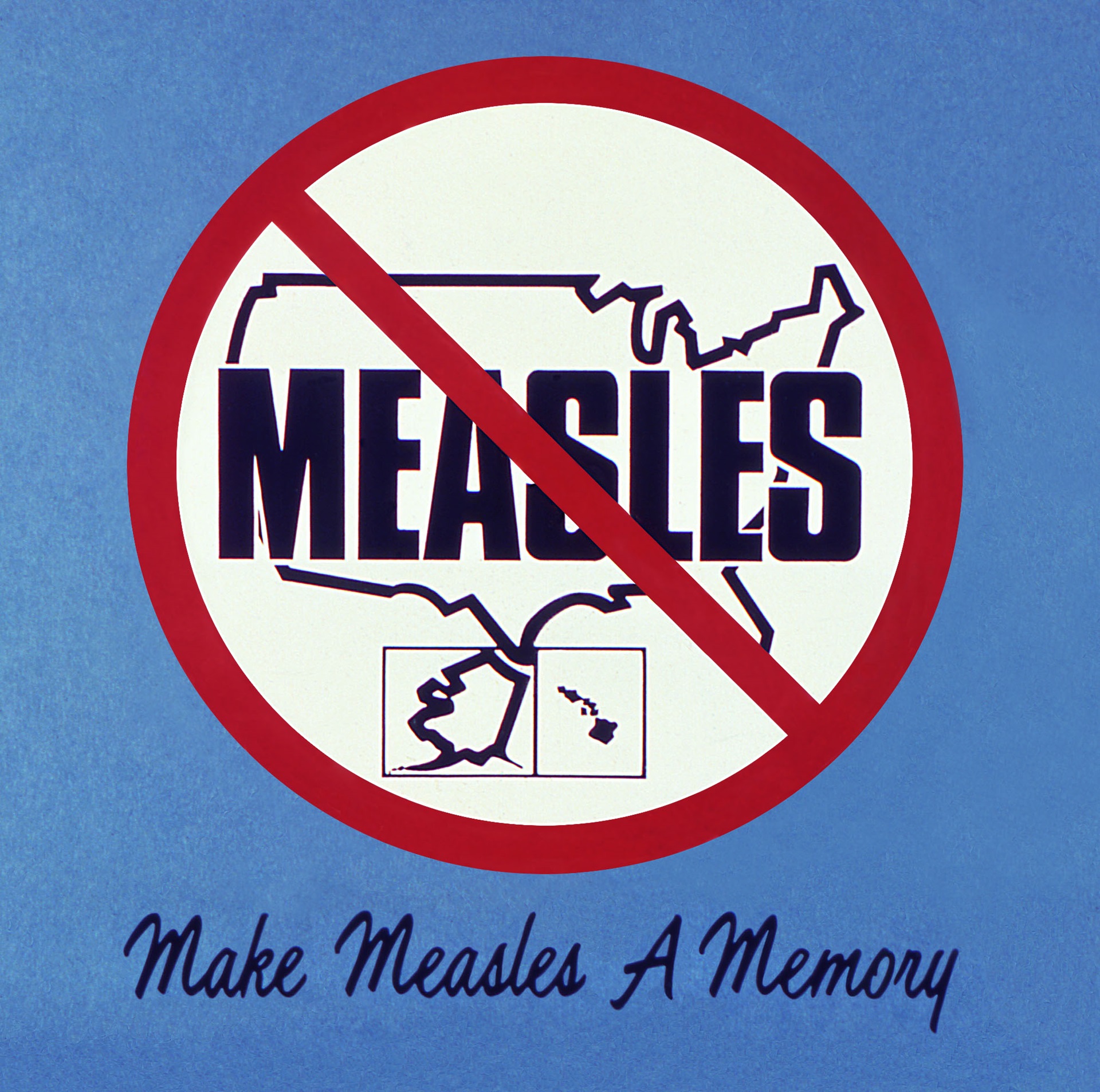 Measles poster Measles vaccination poster