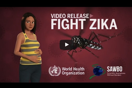 Fight zika illustration