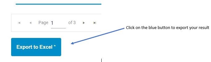 TPPDSearchIllustration_2 TPPD user interface to export result