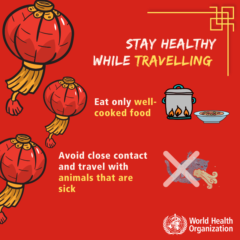 Stay healthy while travelling CNY5 Stay healthy while travelling CNY5
