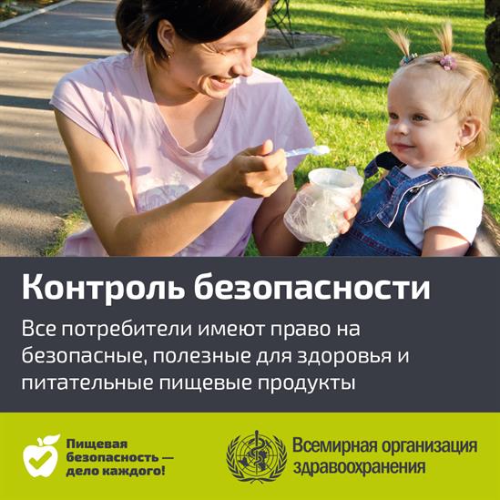 Контроль пищевой безопасности Контроль пищевой безопасности