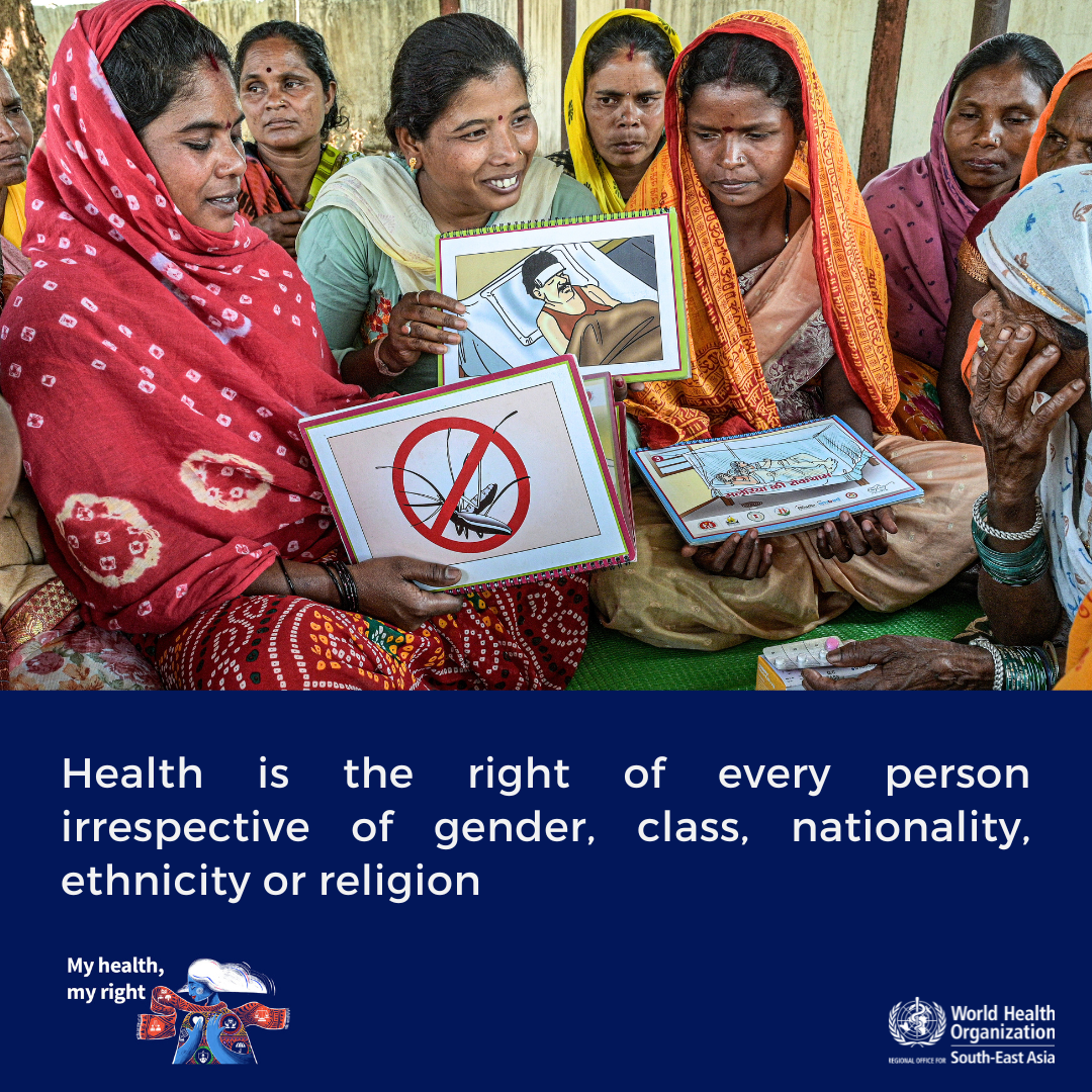 WHD 2024 - My Heatlh, My Right (1) World Health Day 2024 - My Health, My Right