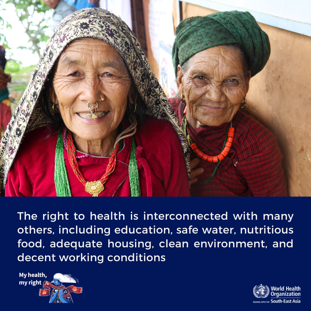 WHD 2024 - My Heatlh, My Right (2) World Health Day 2024 - My Health, My Right