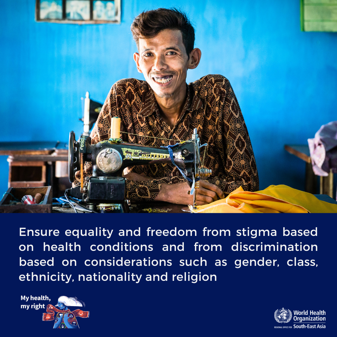 WHD 2024 - My Heatlh, My Right (6) World Health Day 2024 - My Health, My Right