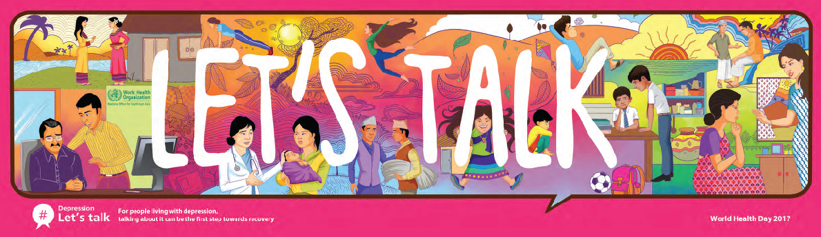 Sticker_Lets Talk_Depression