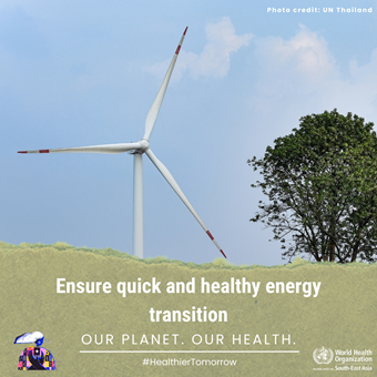 Ensure quick and healthy energy transition Ensure quick and healthy energy transition