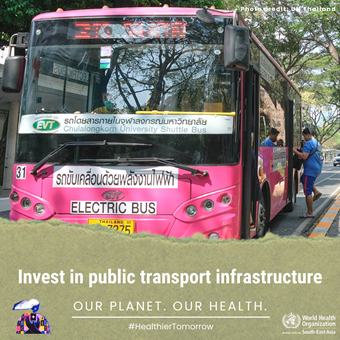 Invest in public transport infrastructure Invest in public transport infrastructure