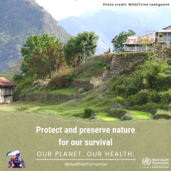 Protect and preserve nature for our survival Protect and preserve nature for our survival