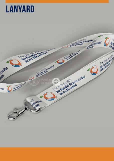 WFSD21_Lanyard_Mockup_es Día mundial de la Inocuidad de los Alimentos 2021
