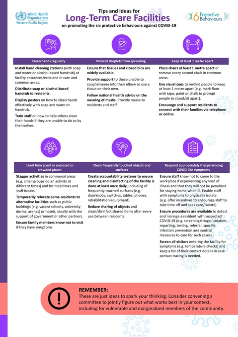 Long-term care facilities Long-term care facilities