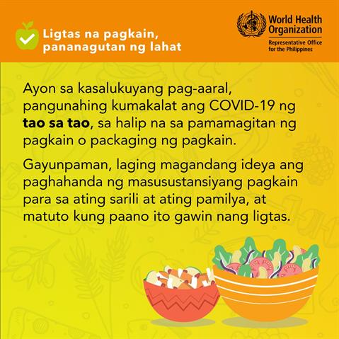 COVID-19 infographic Infographic visualising the recommended advice.