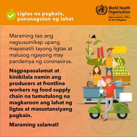 COVID-19 infographic Infographic of text