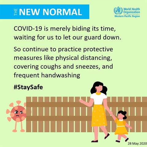 Reduce your risk of COVID-19 infection new normal