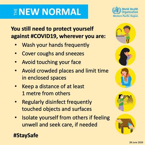 Reduce your risk of COVID-19 infection transmission 3 E