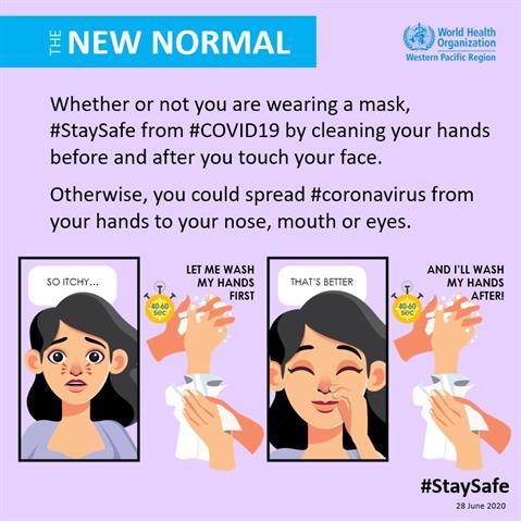 Reduce your risk of COVID-19 infection transmission 3 E